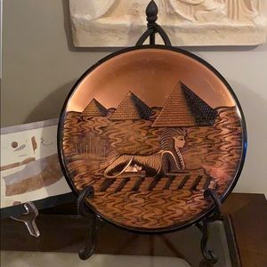 Egyptian decorative plates